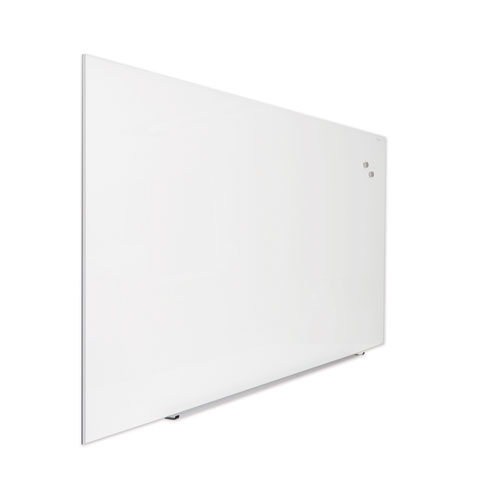 Picture of Frameless Magnetic Glass Marker Board, 72" x 48", White Surface