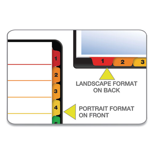 Picture of Cardinal OneStep 8-tab Table of Content Dividers