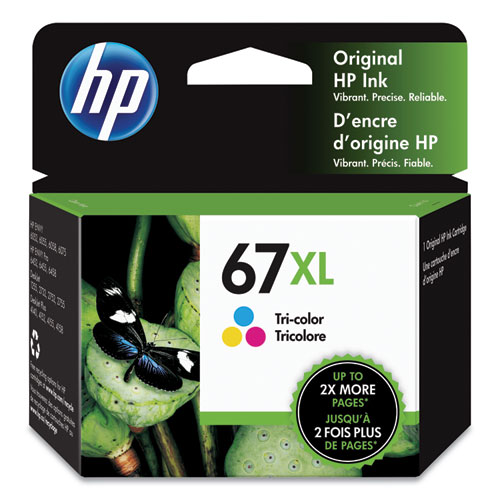 HP+67xl%2C+%283ym58an%29+High-Yield+Tri-Color+Original+Ink+Cartridge