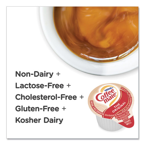 Picture of Liquid Coffee Creamer, Original, 0.38 oz Mini Cups, 360/Carton