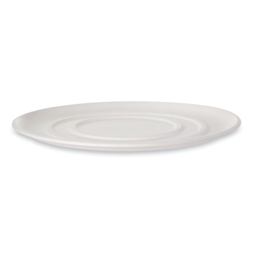 Picture of WorldView Sugarcane Pizza Trays, 16 x 16 x 02, White, 50/Carton