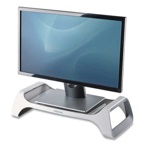 Picture of I-Spire Series Monitor Lift, 20" x 8.88" x 4.88", White/Gray, Supports 25 lbs