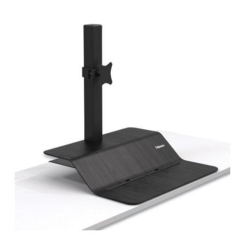 Picture of Lotus VE Sit-Stand Workstation, 29" x 28.5" x 27.5" to 42.5", Black
