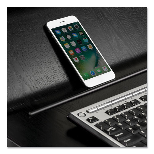 Picture of Lotus VE Sit-Stand Workstation - Dual, 29" x 28.5" x 42.5", Black