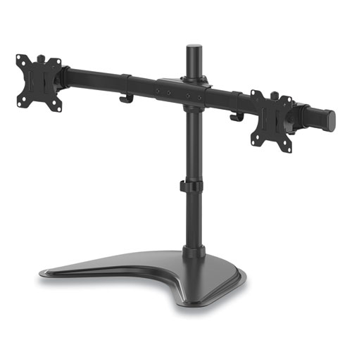 Picture of Professional Series Freestanding Dual Horizontal Monitor Arm, For 30" Monitors, 35.75" x 11" x 18.25", Black, Supports 17 lb