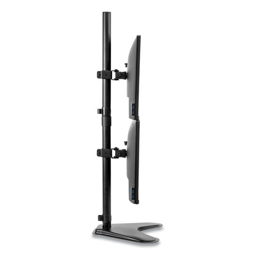 Picture of Professional Series Freestanding Dual Stacking Monitor Arm, For 32" Monitors, 15.3" x 35.5" x 11", Black, Supports 17 lb