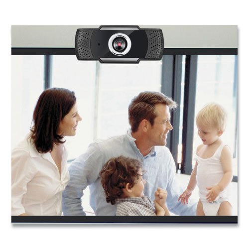 Picture of CyberTrack H4 1080P HD USB Manual Focus Webcam with Microphone, 1920 Pixels x 1080 Pixels, 2.1 Mpixels, Black