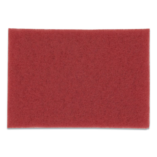 Picture of Low-Speed Buffer Floor Pads 5100, 20 x 14, Red, 10/Carton