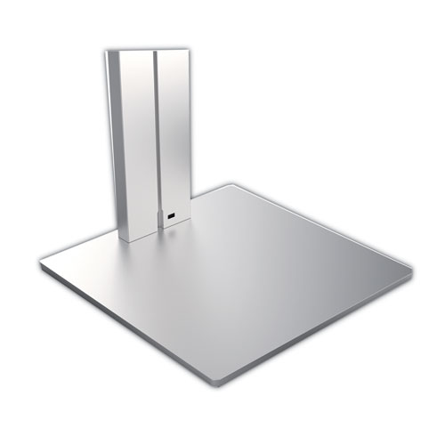 Picture of Floor Stand Tablet Holder, Silver/Charcoal Gray