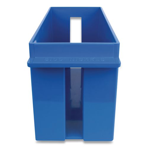Picture of Extra-Capacity Coin Tray, Nickels, 1 Compartment, Denomination and Capacity Etched On Side, 10.5 x 4.75 x 5, Plastic, Blue