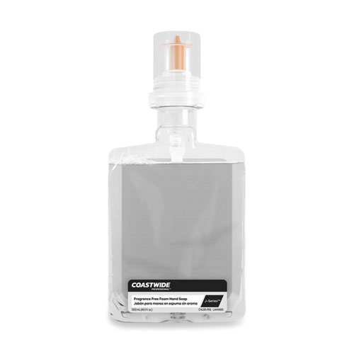 Picture of J-Series Foam Hand Soap, Fragrance-Free, 1,200 mL Refill, 2/Carton