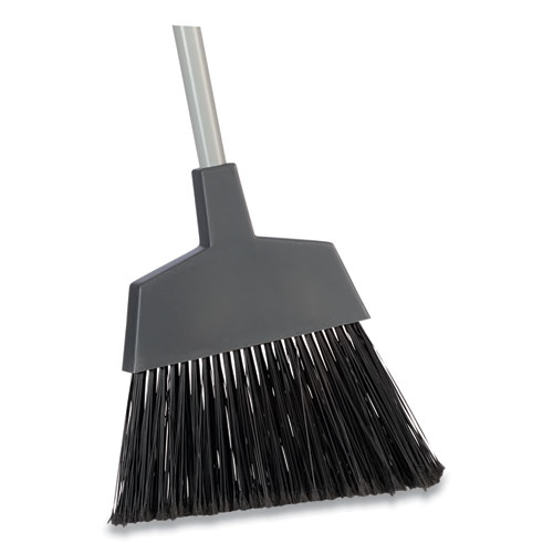 Picture of Polypropylene Bristle Angled Broom, 53" Handle, Gray