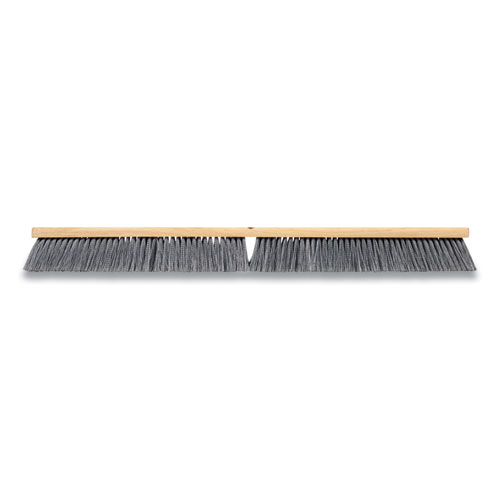 Picture of Polypropylene Push Broom Head, Gray Bristles, 36" Brush