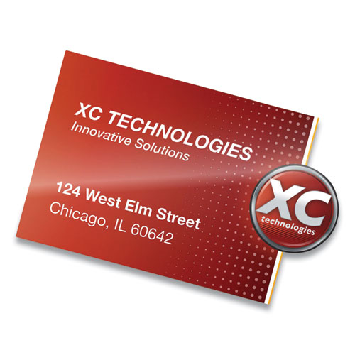 Picture of Premium Laminating Pouches, 5 mil, 3.75" x 2.25", Gloss Clear, 100/Box