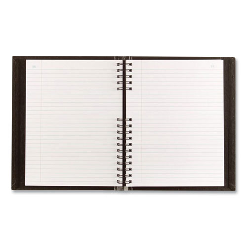 Picture of AccountPro Records Register Book, Black Cover, 9.5 x 6 Sheets, 300 Sheets/Book