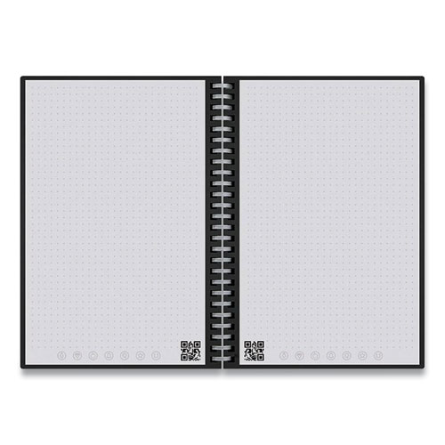 Picture of Wave Smart Reusable Notebook, Dotted Rule, Blue Cover, (40) 9.5 x 8.5 Sheets