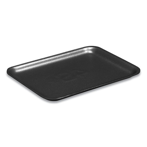 Picture of Supermarket Tray,  #4PZ, 9.25 x 7.25 x 1.38, Black, Foam, 400/Carton