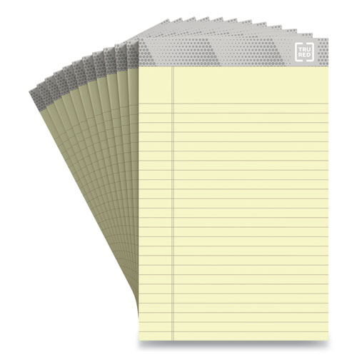 Picture of Notepads, Narrow Rule, 50 Canary-Yellow 5 x 8 Sheets, 12/Pack