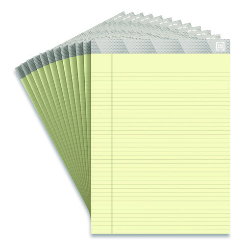 Picture of Notepads, Narrow Rule, (50) Canary-Yellow 8.5 x 11.75 Sheets, 12/Pack