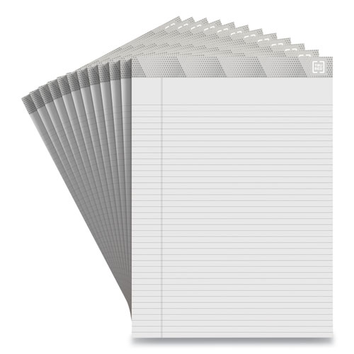 Picture of Notepads, Narrow Rule, (50) White 8.5 x 11.75 Sheets, 12/Pack