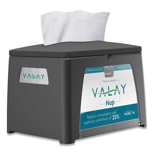 Picture of Valay Table Top Napkin Dispenser, 6.5 x 8.4 x 6.3, Black