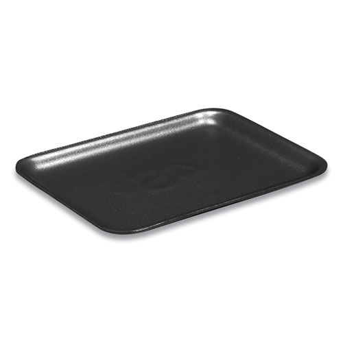 Picture of Supermarket Tray,  #4S, 9.25 x 7.25 x 0.69, Black, Foam, 500/Carton