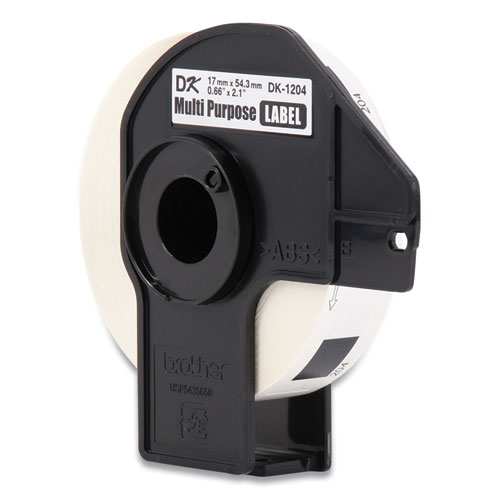 Picture of Die-Cut Multipurpose Labels, 0.66 x 3.4, White, 400 Labels/Roll, 3 Rolls/Pack