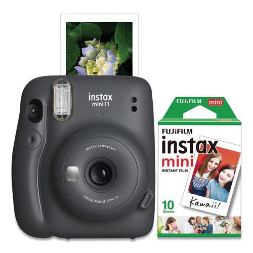 Picture of Instax Mini 11 Camera Bundle, Charcoal