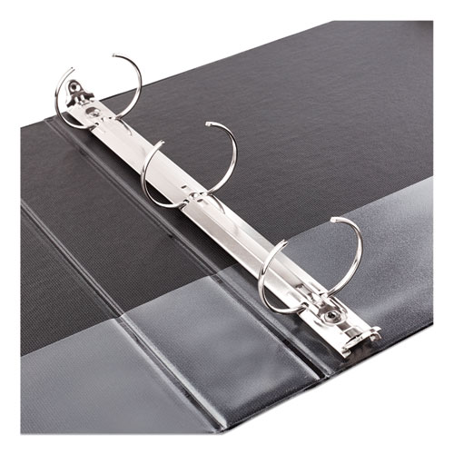 Picture of Economy Non-View Binder with Round Rings, 3 Rings, 3" Capacity, 11 x 8.5, Blue, (3601)