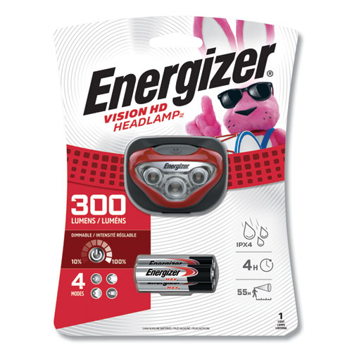 Picture of LED Headlight, 3 AAA Batteries (Included), Red
