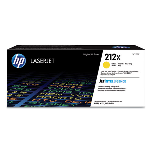 HP+212x%2C+%28w2122x%29+High-Yield+Yellow+Original+Laserjet+Toner+Cartridge