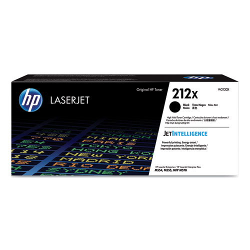 HP+212x%2C+%28w2120x%29+High-Yield+Black+Original+Laserjet+Toner+Cartridge
