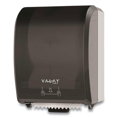 Picture of Valay Controlled Towel Dispenser, I-Notch, 12.3 x 9.3 x 15.9, Black