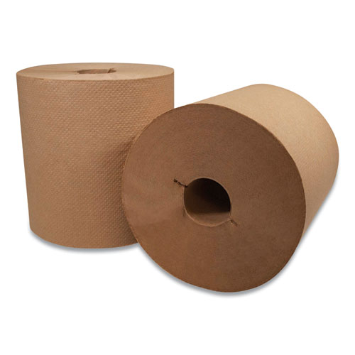 Picture of Morsoft Controlled Towels, I-Notch, 1-Ply, 7.5" x 800 ft, Kraft, 6 Rolls/Carton