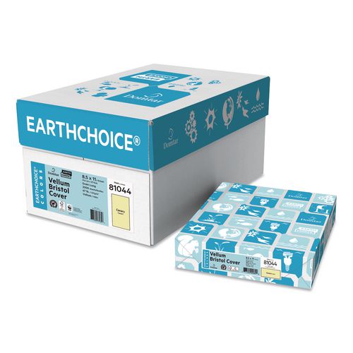 Picture of Cover Stock, 67 lb Bristol Weight, 8.5 x 11, Canary Yellow, 250/Pack