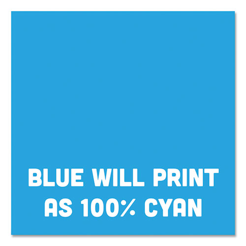 Picture of BeSafe Messaging Education Floor Arrows and Wall Sign, Follow The Arrows For Your Safety, 12x18, White/Blue, 6 Arrows, 1 Sign