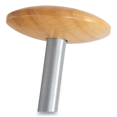 Picture of Festival Coat Stand with Umbrella Holder, Five Knobs, 14w x 14d x 73.67h, Silver Gray