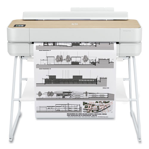 Picture of DesignJet Studio 24" Wood Large-Format Wireless Plotter Printer