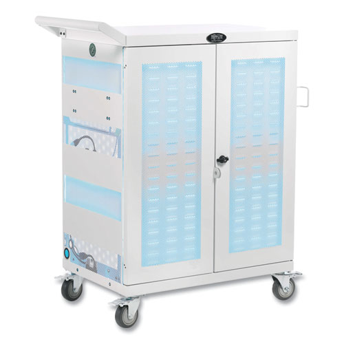 Picture of UV Sterilization and Charging Cart, 32 Devices, 34.8 x 21.6 x 42.3, White