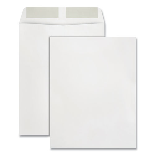 Picture of Catalog Envelope, 28 lb Bond Weight Paper, #13 1/2, Square Flap, Gummed Closure, 10 x 13, White, 250/Box