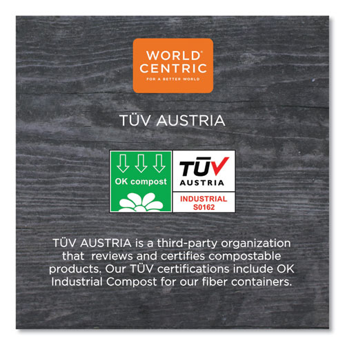 Picture of Fiber Trays, 1-Compartment, 8.3 x 4.9 x 0.7, Natural, Paper, 500/Carton