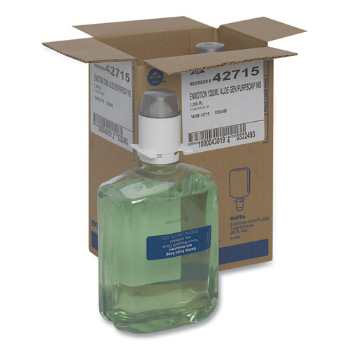 Picture of GP enMotion Automated Touchless Foam Soap Refill, Tranquil Aloe Scent, 1,200 mL, 2/Carton