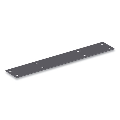 Picture of Mod Flat Bracket to Join 24"d Worksurfaces to 30"d Worksurfaces to Create an L-Station, Graphite