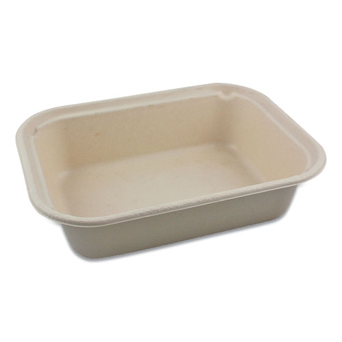 Picture of Fiber Containers, 60 oz, 7.5 x 9.8 x 2.7, Natural, Paper, 400/Carton