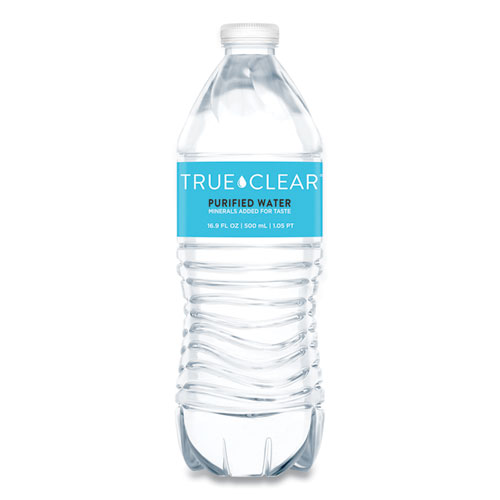 Picture of Purified Bottled Water, 16.9 oz Bottle, 24 Bottles/Carton, 84 Cartons/Pallet