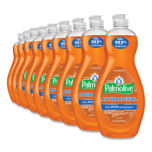 Picture of Ultra Antibacterial Dishwashing Liquid, 20 oz Bottle, 9/Carton