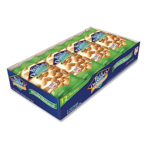 Whole+Natural+Almonds%2C+4+Oz+Bag%2C+12+Bags%2Fbox