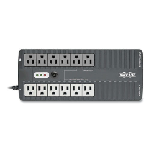 Picture of ECO Series Energy-Saving Standby UPS with USB, 12 Outlets, 750 VA, 420 J