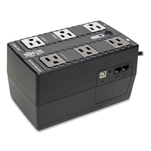 Picture of ECO Series Energy-Saving Standby UPS, 6 Outlets, 350 VA, 316 J