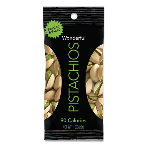 Wonderful+Pistachios%2C+Roasted+And+Salted%2C+1+Oz+Pack%2C+12%2Fbox